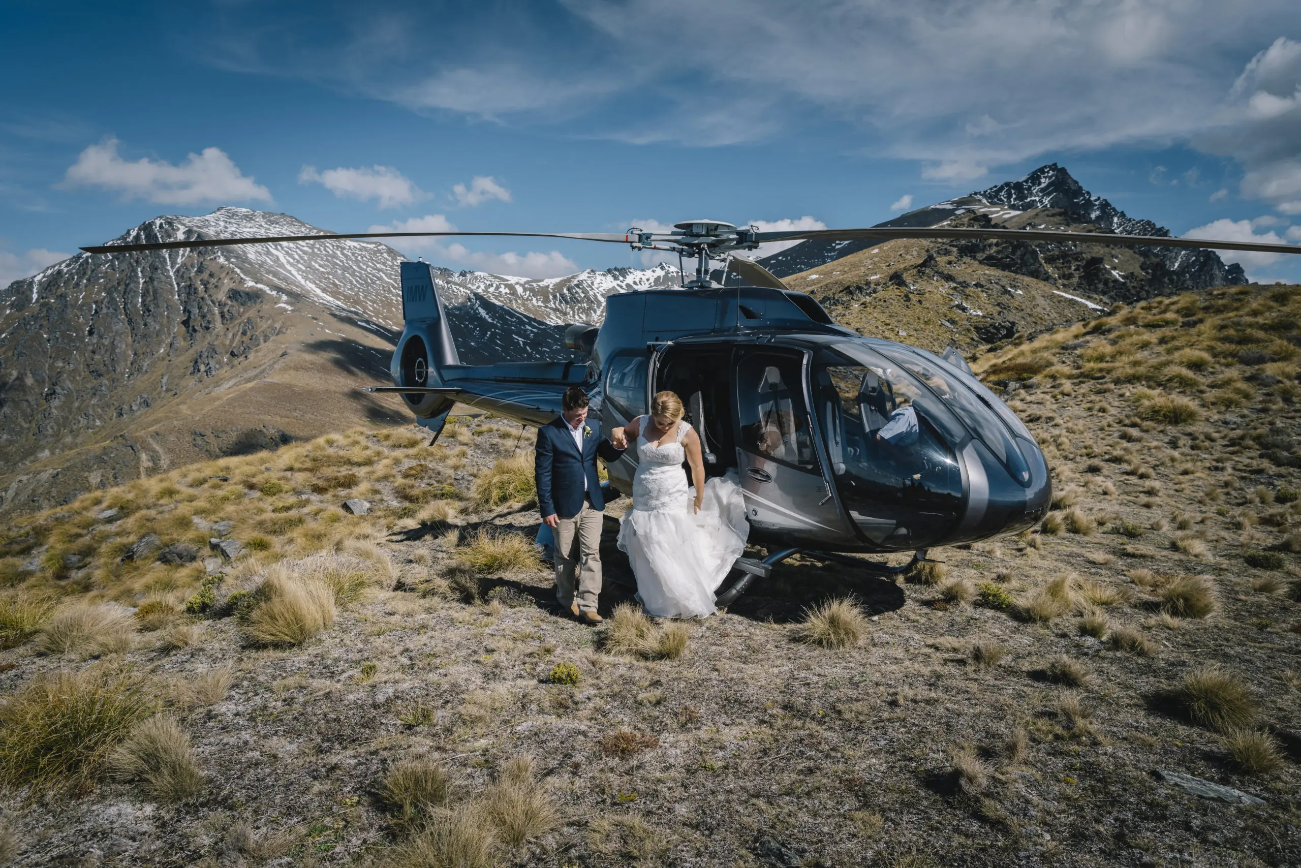 Heli Wedding Queenstown Luxury Heli Elopement