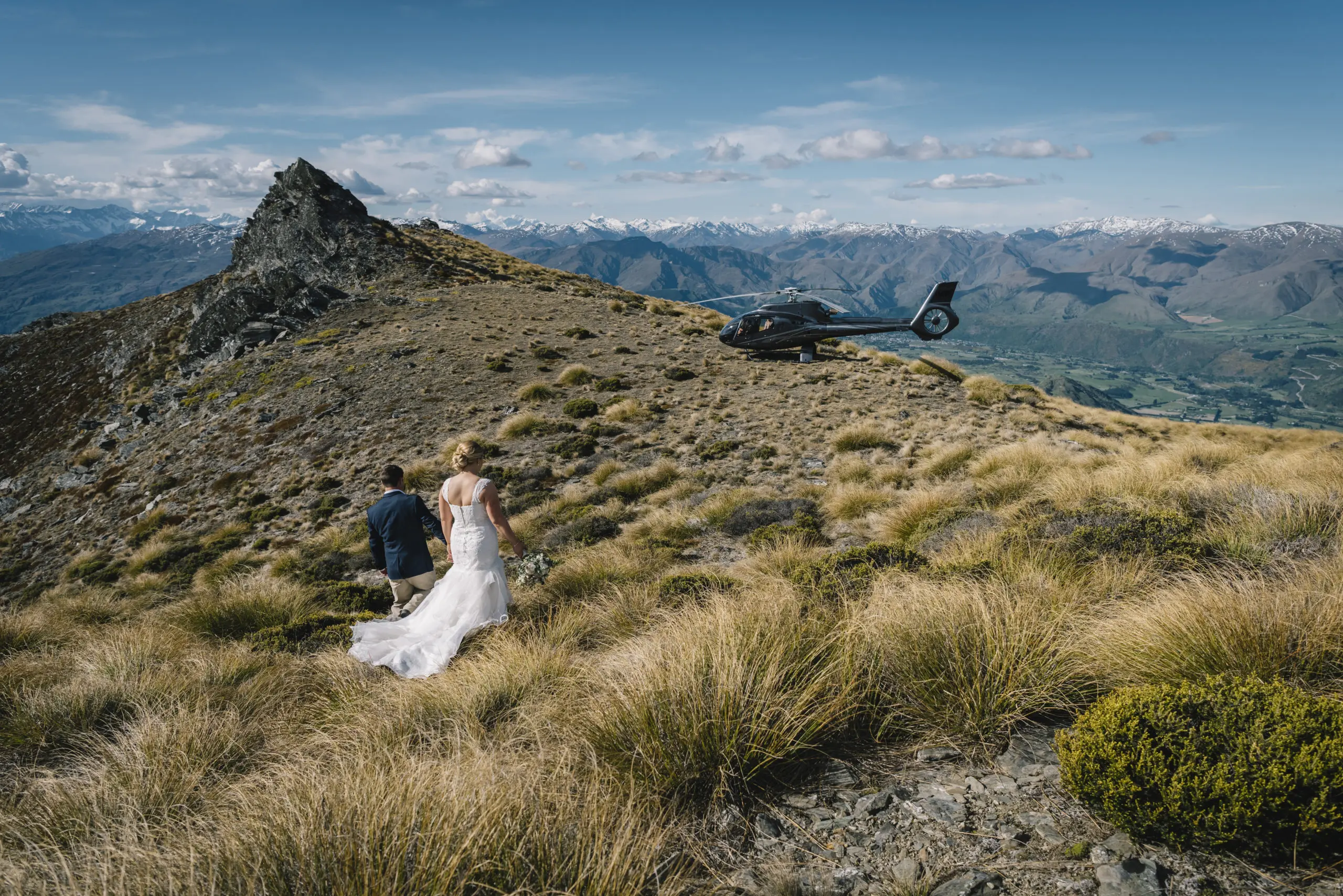 Elopement Wedding Queenstown Luxury Heli Elopement